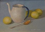 Enamel, Lemons and Spoon